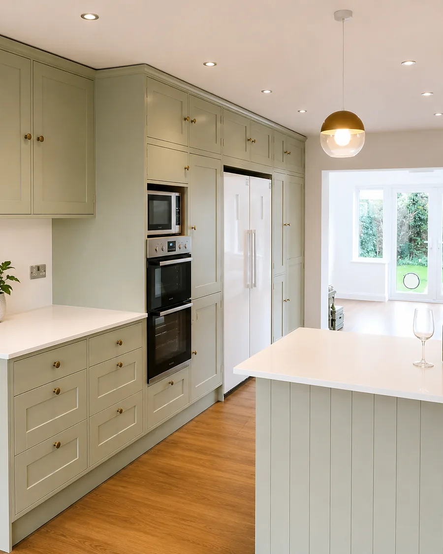Bespoke handmade kitchen fitted in Littlehampton
