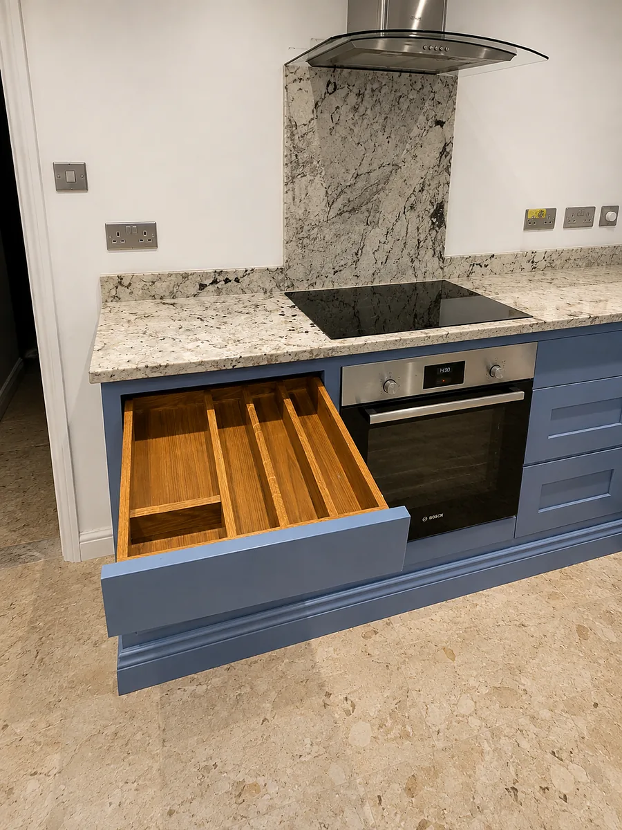 Kitchen detail from a Wandsworth & Clapham project