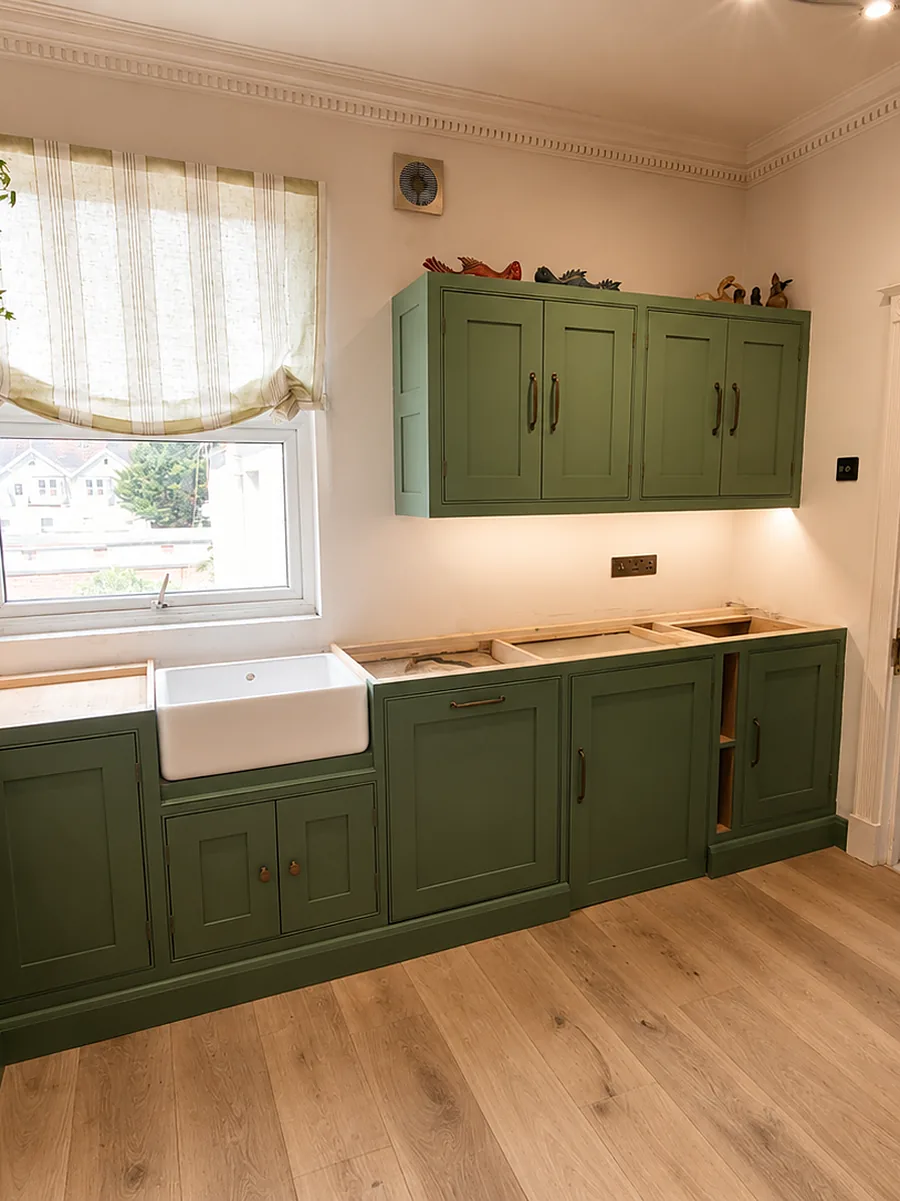 Kitchen detail from a Worthing project