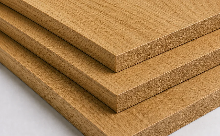 Solid European oak boards