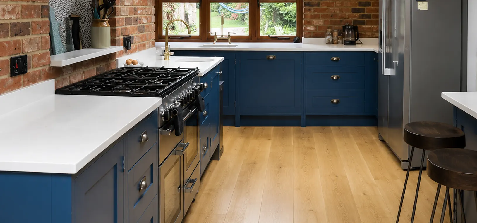 Handmade kitchens, cut and assembled by one pair of hands